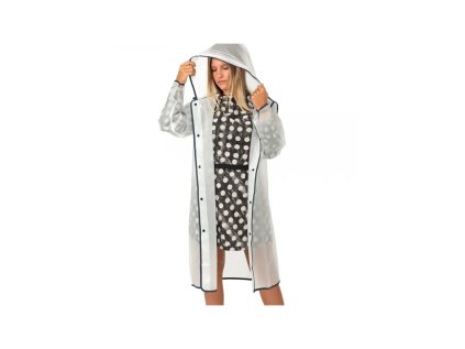 kvalitny damsky prsiplast perletti transparente blue vel s 14213