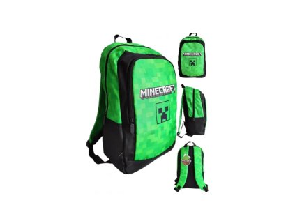 dvojkomorovy sportovy studentsky batoh minecraft mcjc357