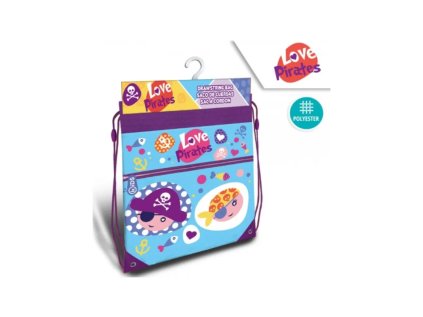 vrecusko na prezuvky 40 30cm love pirates kl10606