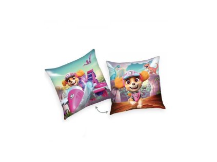 obojstranny dekoracny vankusik 40 40cm paw patrol dino rescue
