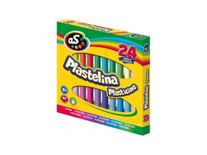 as skolska plastelina 24 farieb 303219004