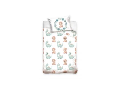 carbotex detske bavlnene obliecky do postielky dinosauriky 100 13540 60 baby224006