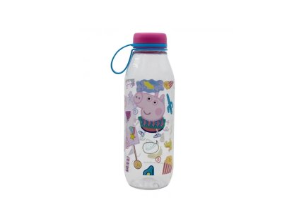 plastova flasa so silikonovym putkom peppa pig 650ml 14838