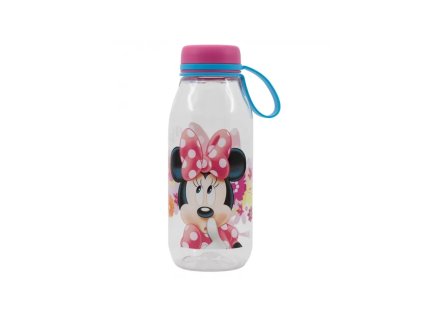plastova flasa so silikonovym putkom minnie mouse 460ml 15536