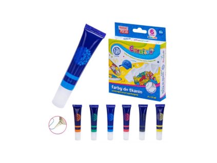 farby na textil creativo 6x15ml 301122016