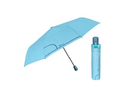 perletti damsky plnoautomaticky dazdnik colorino nebeska modra 26294