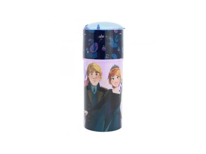 plastova flasa s vysuvnou slamkou disney frozen 350ml 74251