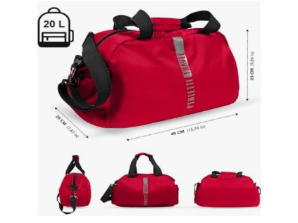 univerzalna prirucna taska do lietadla perletti travel ryanair rosso 14209