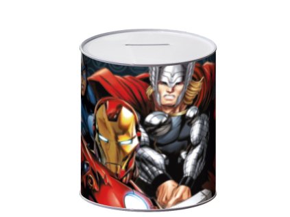 plechova pokladnicka avengers av15609