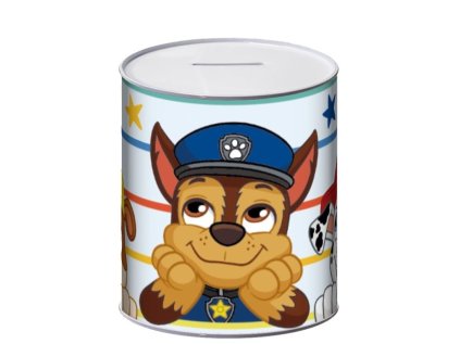 plechova pokladnicka paw patrol pw15606