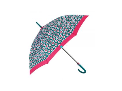 perletti time damsky palicovy dazdnik cerveny lem 26242