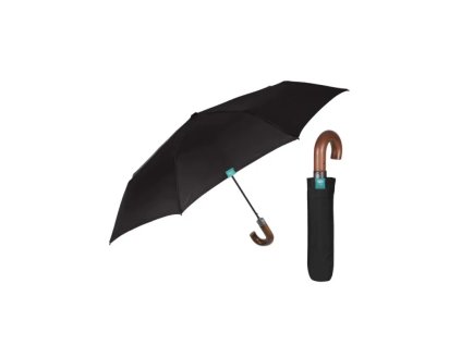 automaticky skladaci dazdnik perletti time nero 26351
