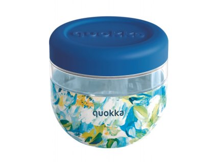 quokka bubble plastova nadoba na jedlo blue peonies 770ml 40134