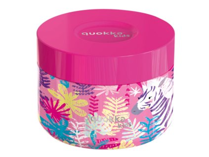 quokka kids whim nerezova termonadoba na jedlo zebras 360ml 40099