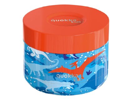 quokka kids whim nerezova termonadoba na jedlo dinosaur 360ml 40096
