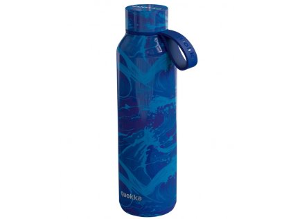 quokka solid nerezova flasa termoska s putkom waves 630ml 40169