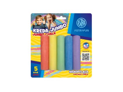 astrafun chodnikova krieda jumbo 5ks mix farieb 330022003