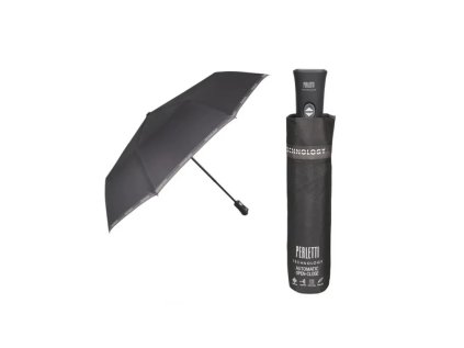 perletti technology automaticky skladaci dazdnik bordo cierny 21765