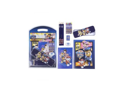 stationery set paw patrol notes puzdro pastelky voskovky 2100003598