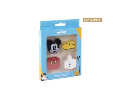 guma na ceruzku 4ks mickey mouse 2100003574