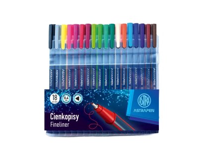 astrapen liner 04mm 18ks mix farieb 202023003