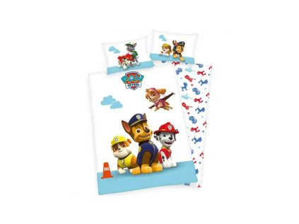 detske bavlnene obliecky do postielky herding labkova patrola 100 13540 60