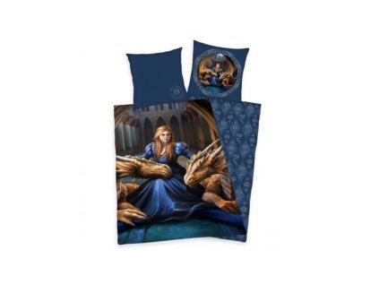 obojstranne bavlnene obliecky herding anne stokes dragons 140 20070 90