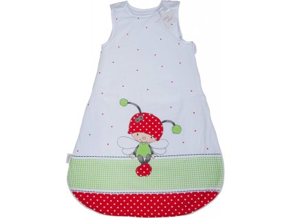 detsky luxusny spaci vak 70cm herding mala lienka 0 6mes