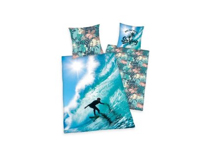 herding obojstranne bavlnene obliecky surfer 140 20070 90