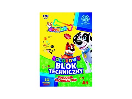 farebne papiere a4 astrapap 10 listov 170g m2 mix motivov 106021014