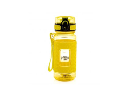 zdrava flasa aqua pure 400 ml neon yellow 511023009