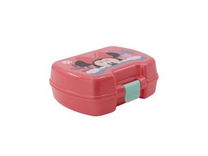 plastovy box na desiatu minnie mouse mini 74489