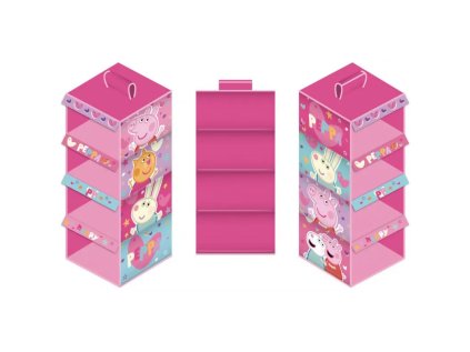zavesny textilny regal peppa pig pp15640