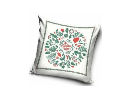 vianocna obliecka na vankusik decor 40 40cm pd221232