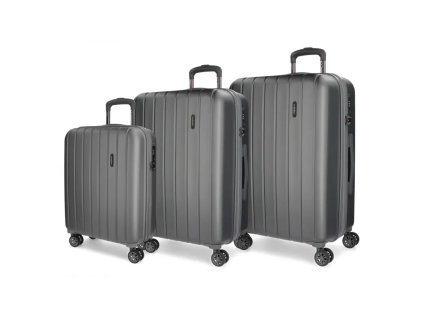 movom wood antracite sada luxusnych abs cestovnych kufrov 75cm 65cm 55cm 5319462