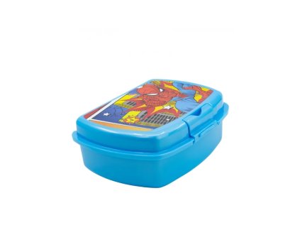 plastovy box na desiatu spiderman 74738
