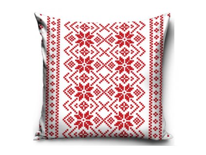 vianocna obliecka na vankusik red christmas 40 40cm pnl231225