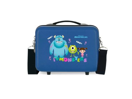 monsters inc abs cestovny kozmeticky kufrik 21x29x15cm 9l 2453964