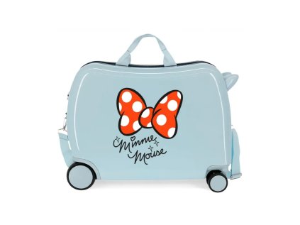 detsky cestovny kufor na kolieskach odrazadlo minnie mouse good vibes 34l 3399822