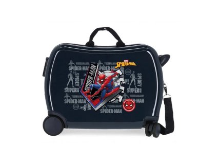 detsky cestovny kufor na kolieskach odrazadlo spiderman great power 34l 4459821