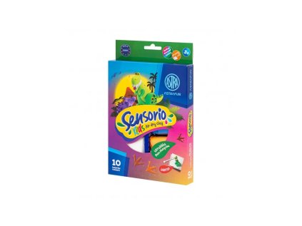 modelovacia hmota air dry clay sensorio kids dinosaurus 10 farieb 336123022