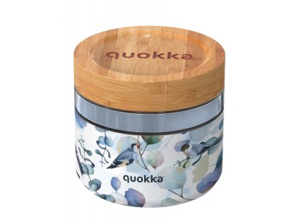 quokka deli sklenena nadoba na jedlo blue nature 820ml 40130