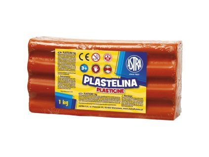 astra plastelina 1kg cervena 303111006