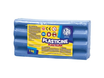 astra plastelina 1kg modra tmava 303111012