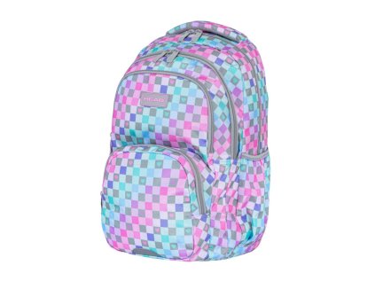 skolsky batoh head checkered hearts ab300 502024107