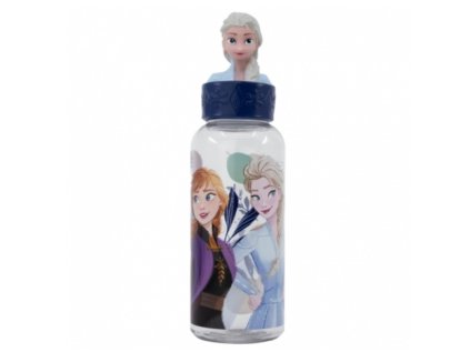 detska flasa s 3d figurkou frozen 560 ml 74854
