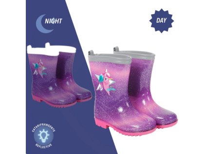 detske reflexne gumaky perletti cool kids unicorn 15589