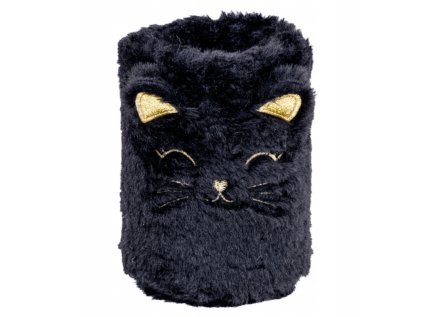 stojan na pera astrabag fluffy kitty black 411025002