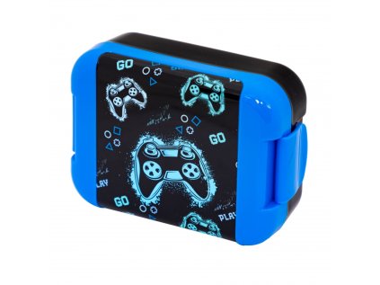 plastovy box na desiatu aqua pure go playing 511025006