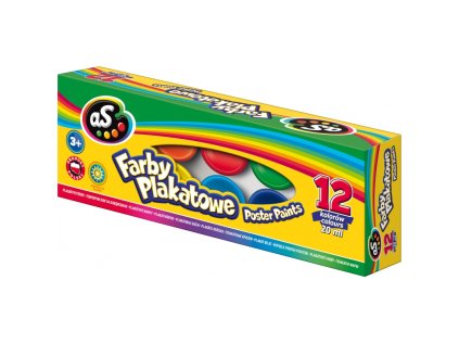 skolske temperove farby v kelimku as 12x20ml 301219004